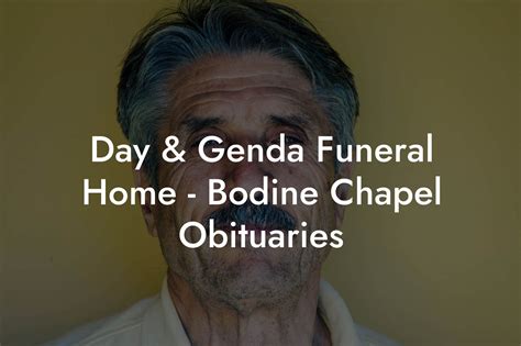 Day and genda funeral home bodine chapel rossville obituaries - Funeral services provided by: Day & Genda Funeral Home - Rossville Chapel. 450 N State Road 39, Rossville, IN 46065. Call: (765) 379-3411.